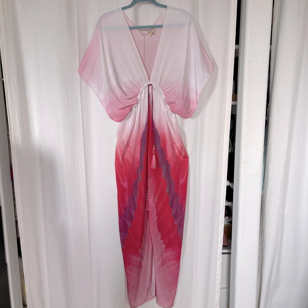 Dress up or dress down this gorgeous Lotta Stenson kimono inspired kaftan dress
